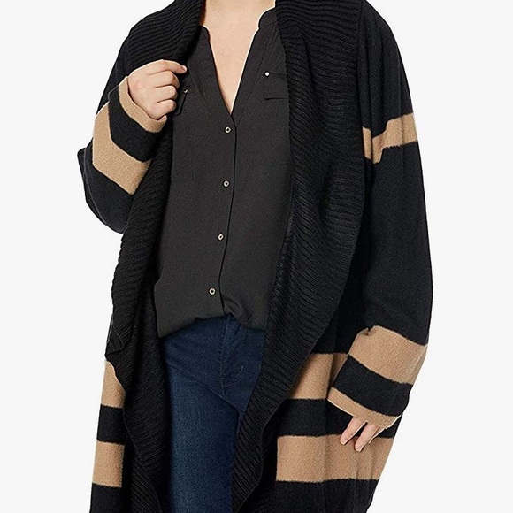 Calvin Klein Wool Blend Open Cardigan - Picture 1 of 10